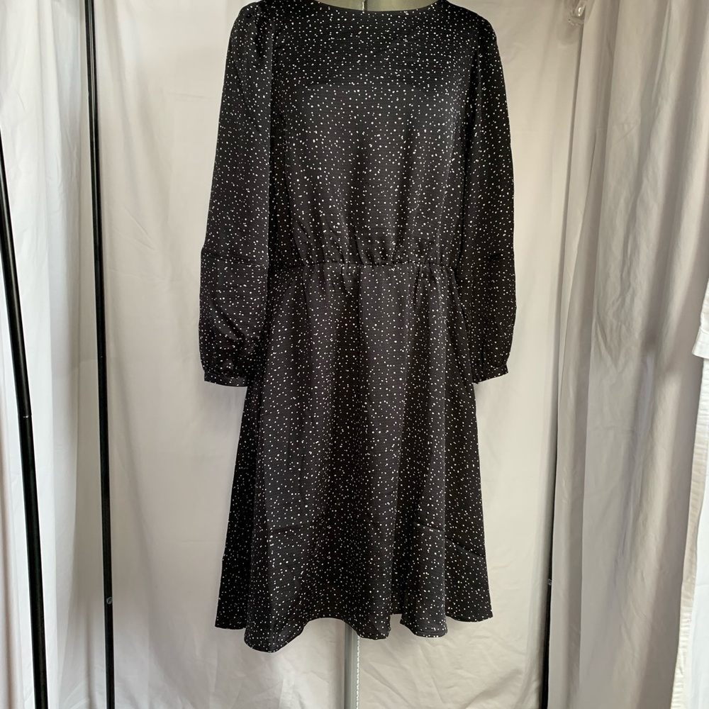 GAP White polka dots dress